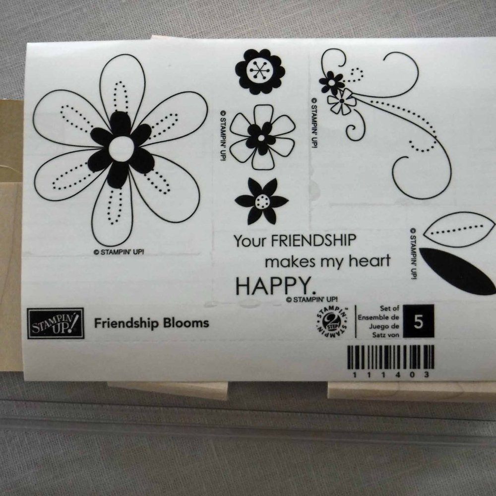Stampin' Up! Friendship Blooms Stamp Set – New